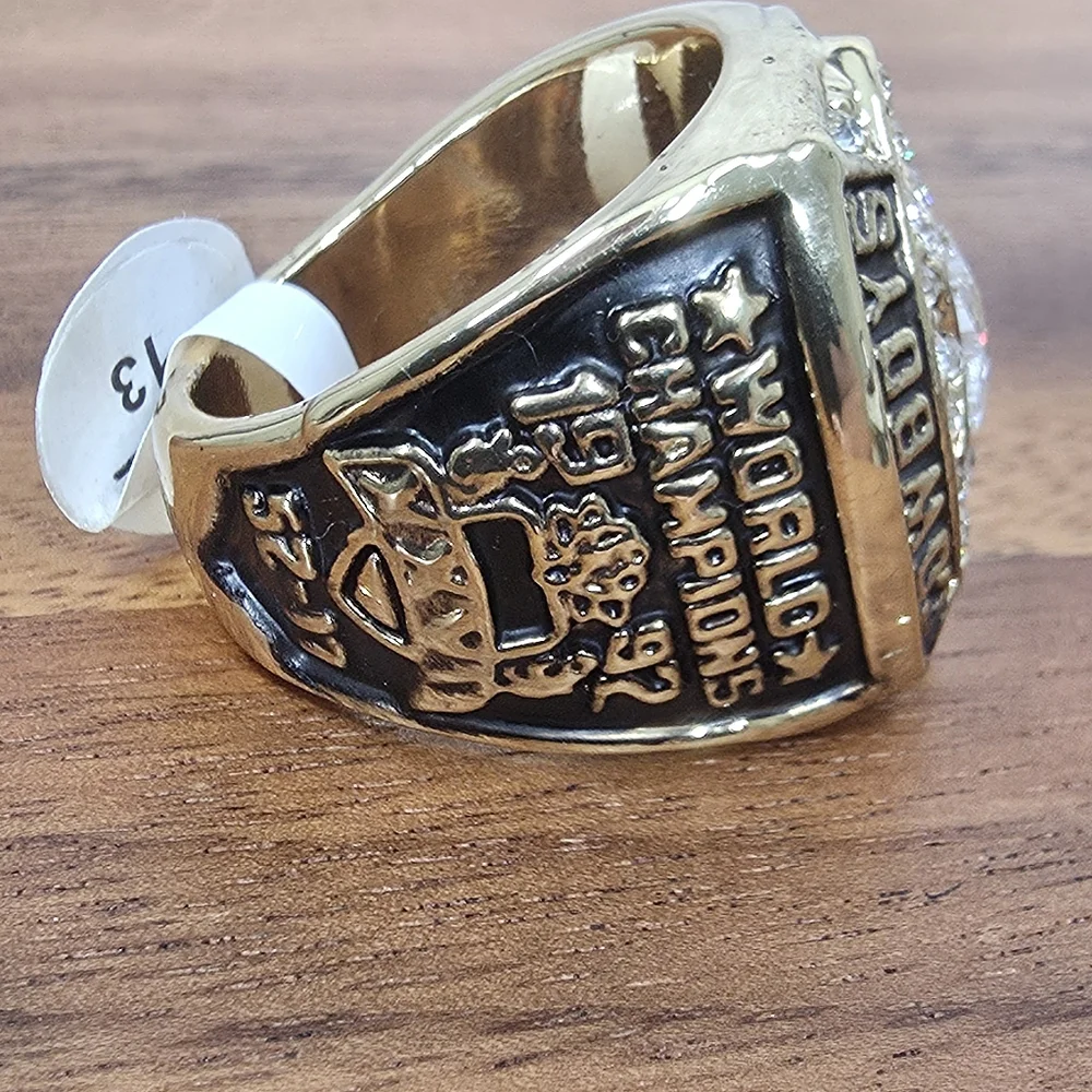 Dallas‎ Cowboys Championship Ring 1992 Fan Edition Gold Size 13